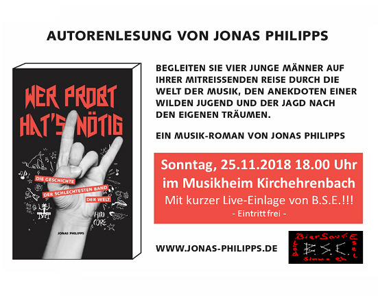 Lesung 25.11.2018 Musikheim Kirchehrenbach